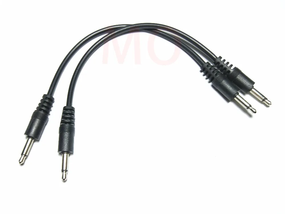 10 sztuk kabel 3.5mm 1/8 mężczyzna mini wtyczka monofoniczny mono złącze audio 20cm 30cm 50cm 100cm nowy