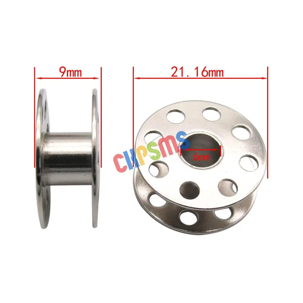 #B9117-012-000W STANDARD STEEL BOBBINS FIT FOR JUKI SINGER CONSEW Industrial Single needle Machines