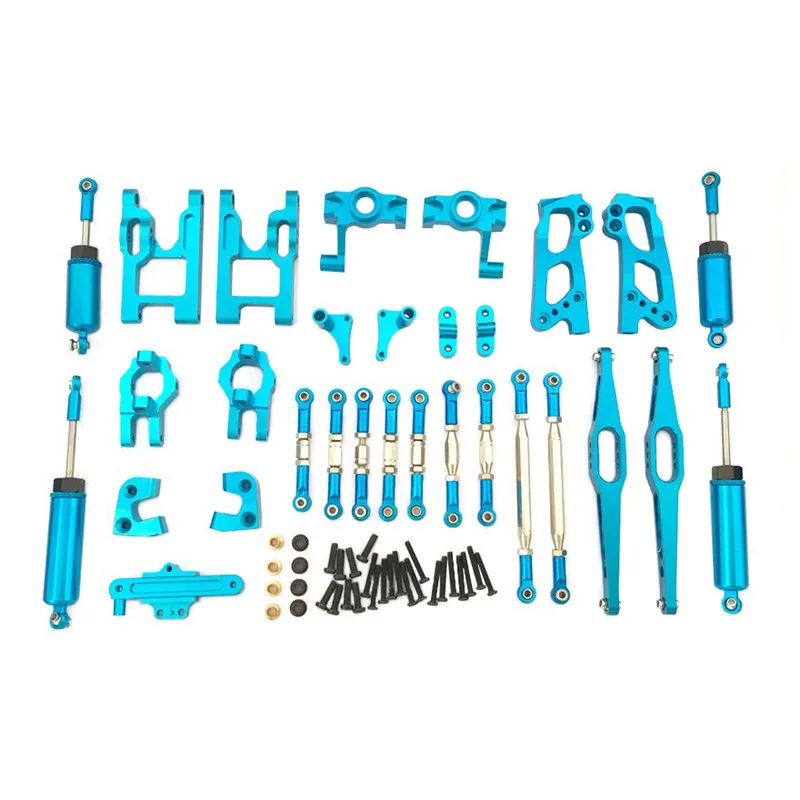 Suitable For WLtoys 12427 12428 12423  Feiyue FY01 02 03 RC Car Metal Upgrade 12 Piece Set