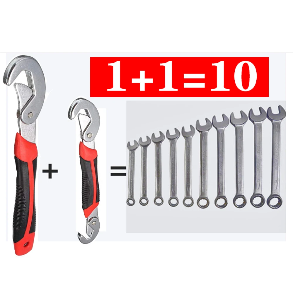 wholesales  9-32 mm Wrench Set Universal keys Multi-Function Adjustable Portable Torque Ratchet Oil Filter Spanner Hand Tools