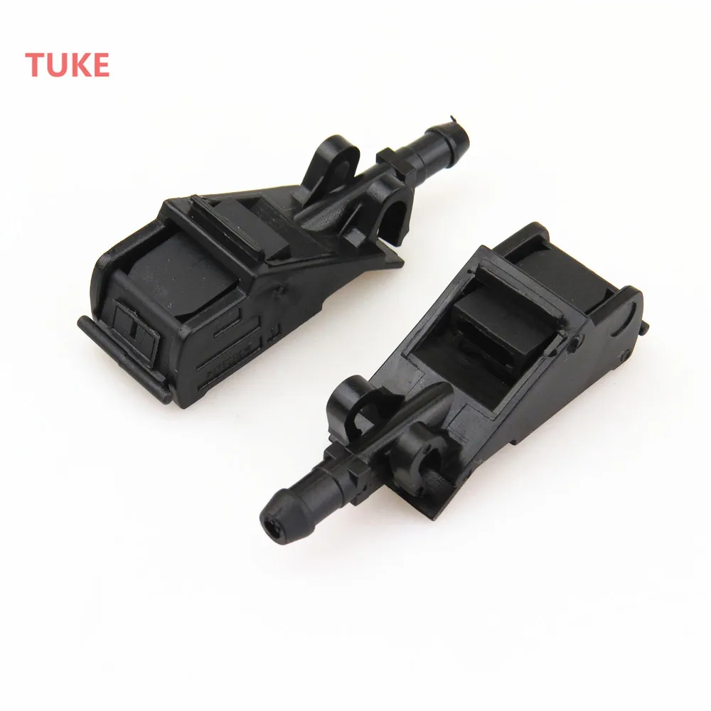 2Pcs Front windscreen wipers Jet Wiper Spray Nozzle For VW Passat B5 Golf 4 Polo Bora MK4 6RD 955 985 6RD955985