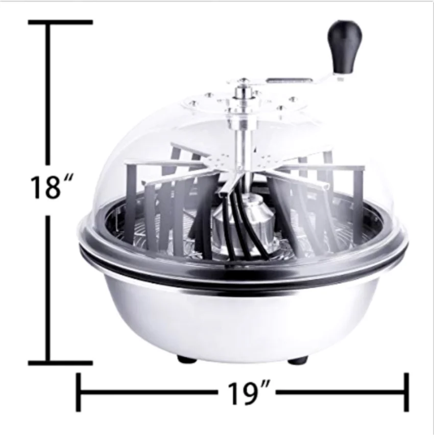 

19 Inch High Quality Hydroponics Bud Trimmer Garden Bowl Leaf Trimmer