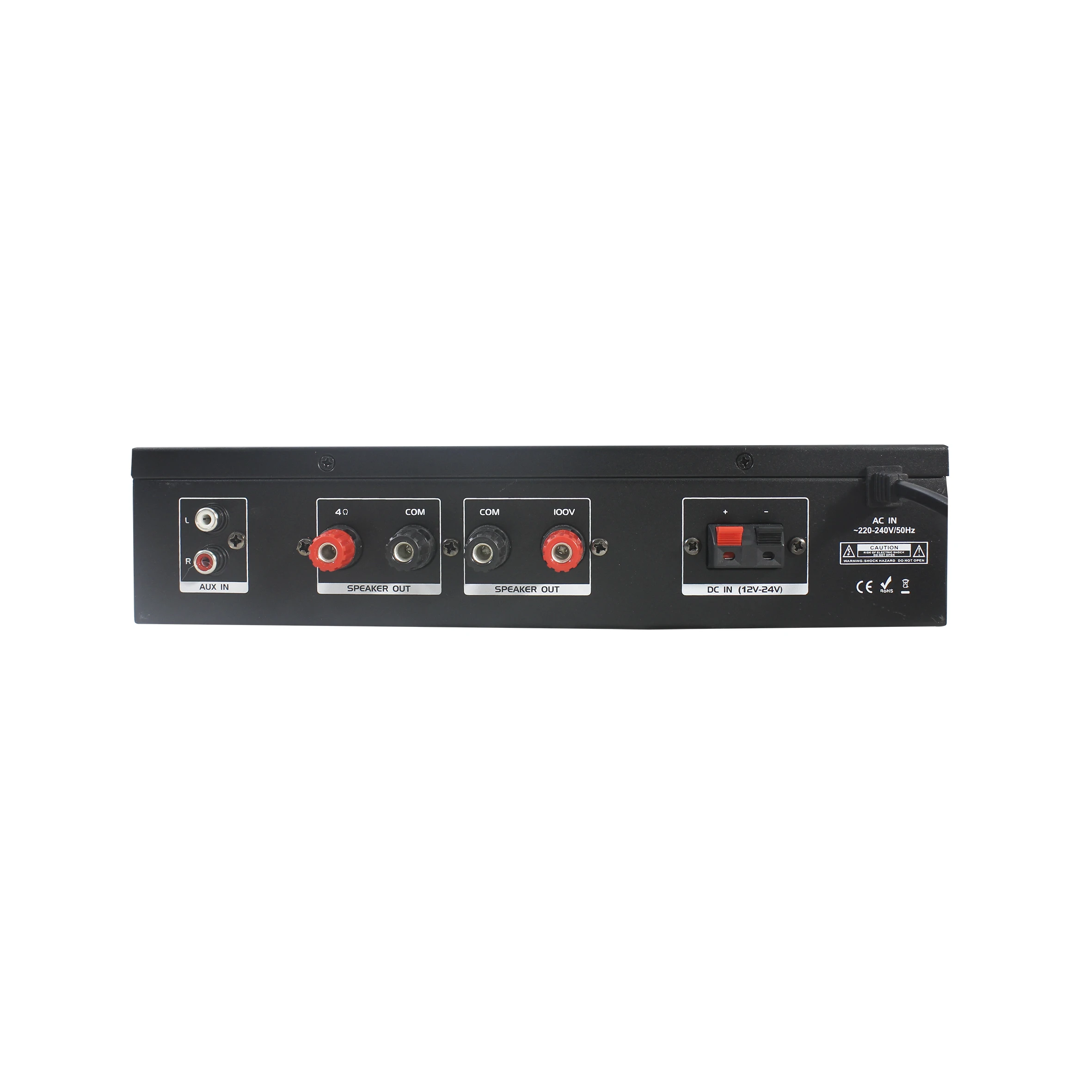 Bluetooth Amplifiers Mini High Power Class D 60W Audio Mixer Power Amplifier With USB Port Tuner for 100V or Ohm Speaker