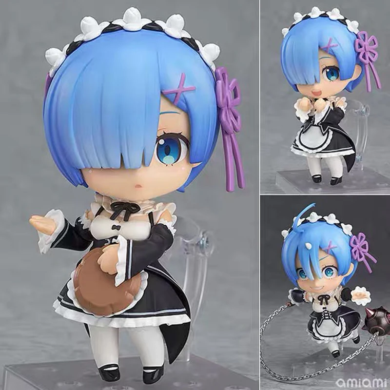 Q Styles Toys Ikaros 663 Rem Action Figure Anime Removable Assemble Figurine Re: Life in a different world from Zero Girl Gifts