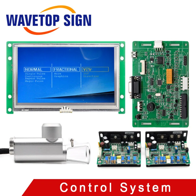 WaveTopSign CO2 Lattice Laser Medical handle + Scanning galvanometer + control card + LCD Touch screen 7inch Beauty laser