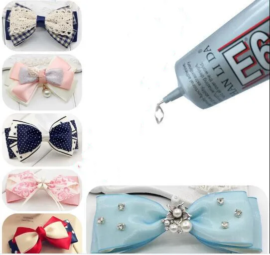 50ML Strength Super Adhesive Clear Liquid E-6000 Glue Diy Phone Case Crafts Pearls Jewelry Rhinestones