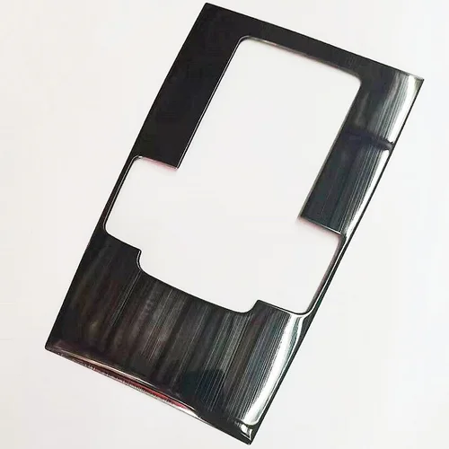 Pegatina de metal embellecedora de panel de engranaje interior de coche para Mazda 3 MT manual 2019-2024 sedán y hatchback, accesorios de coche