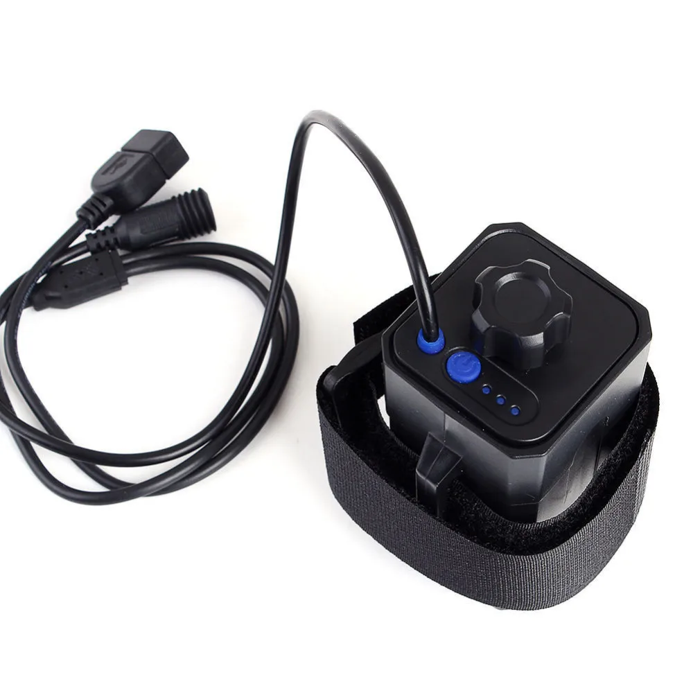 AliExpress MXPOKWV Waterproof 18650 Storage Case Box Cover With USB DC Dual Output 8.4V For Bike Light Headlamp Phone Without Battery