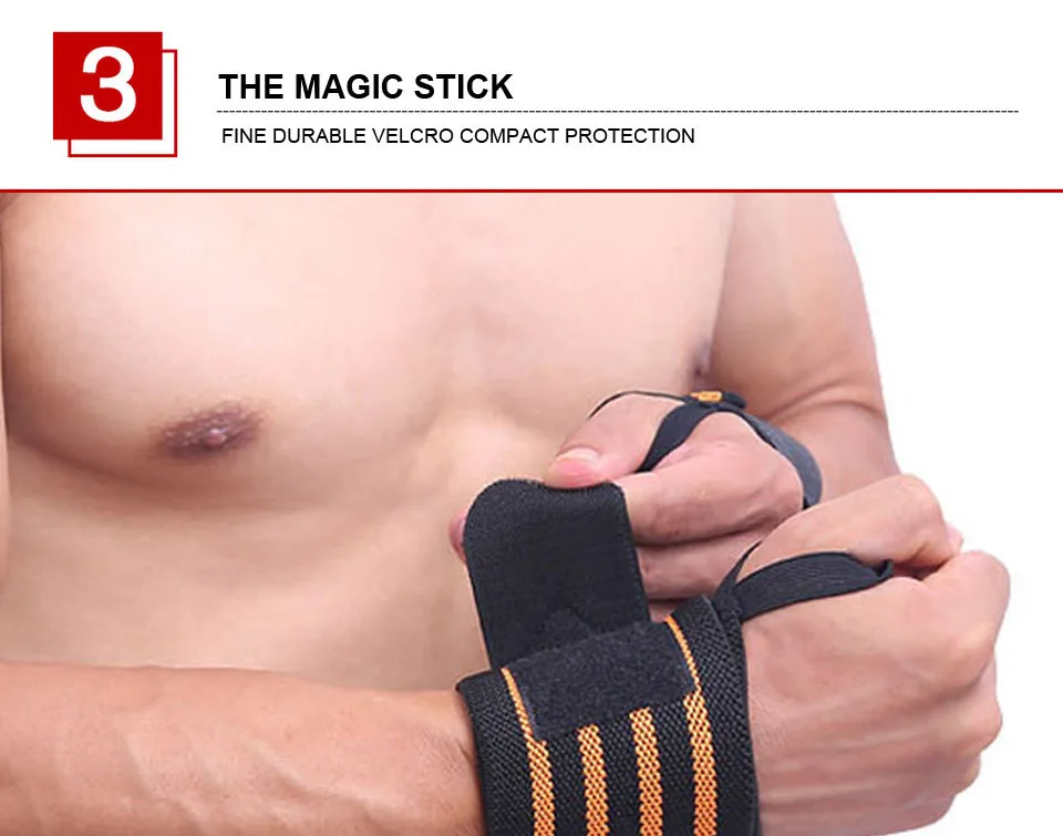 AOLIKES 1 Paar Handgelenkbandagen für Gewichtheben, Fitnessstudio, Handgelenkschlaufen für Gewichtheben, Handgelenkstütze für Powerlifting, Krafttraining – Detail 30