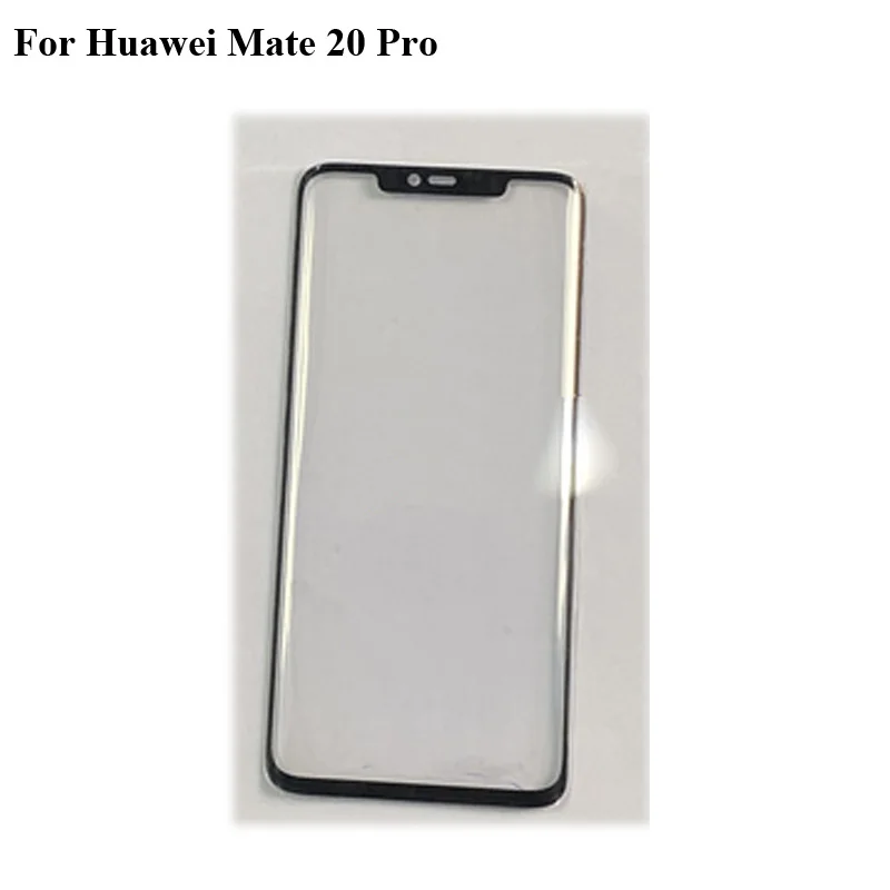 

For Huawei Mate 20 Pro Mate20 pro Front LCD Glass Lens touchscreen Mate 20Pro Touch screen Panel Outer Screen Glass without flex