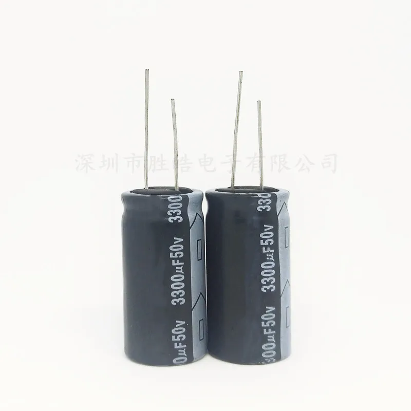 5PCS/Lot 50V3300UF 18*35mm 18x30 3300UF 50V Aluminum Electrolytic Capacitor DIP Size：18x30 or 18x35（MM）