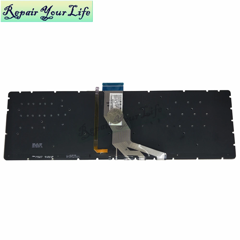 Arabic French Azerty Backlit Keyboard for HP ENVY X360 15M 15-BP BP000 15-BS 15-BW 15-CK 15-CB 250 G6 9Z.NE1BQ.F0A NSK-XDFBQ