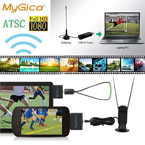 TV digital ATSC com celular Android ou Pad, novo sintonizador de TV, USB tipo C, PT682C