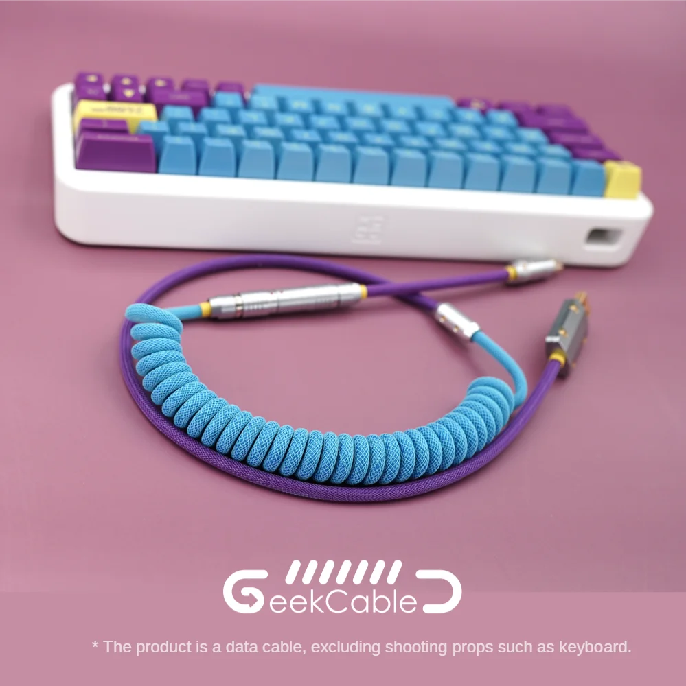 GeekCable Customized Mechanical Keyboard Data Cable GMK Theme SP Keycap Cable MAXKEY2600 Type-C Mini-USB Micro-USB PH/XH