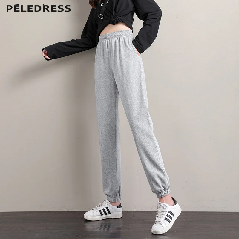 Women's Sports Pants Korean style Fashion High Waisted Joggers Plus Size Streetwear Harajuku Baggy Trousers for Female Vintage