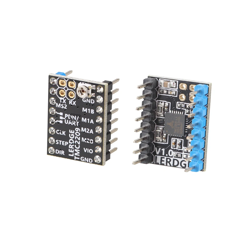 LERDGE TMC2209 Stepper Motor Driver UART VS TMC 2208 A4988 lv8729 3D Printer Parts Stepstick 2.0A ultra-silent Ender3