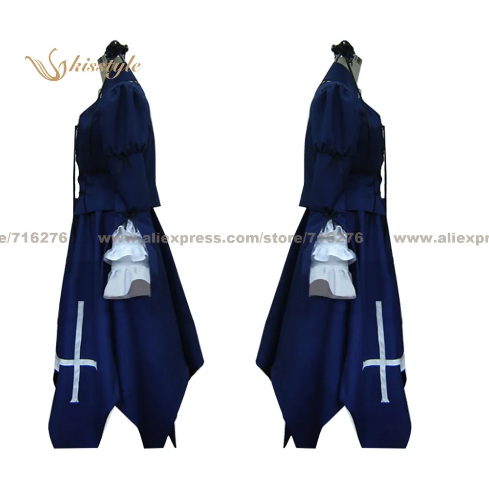 Kisstyle Fashion Rozen Maiden Suigintou New Uniform COS Clothing Cosplay Costume,Customized Accepted