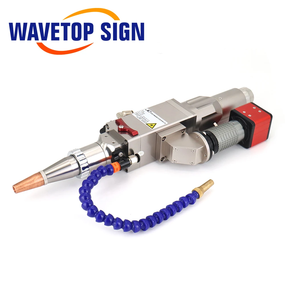 WaveTopSign 1064nm 6kw High-power Semiconductor Welding Head with QBH Connector Lens for Fiber Laser Welding Machine