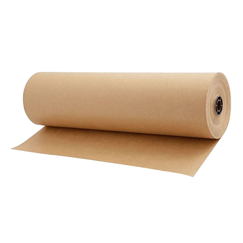 30 Meters Brown/white Kraft Wrapping Paper Roll For Wedding Birthday Party Gift Wrapping Parcel Packing kraft paper Art Craft