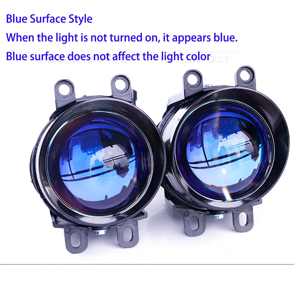 90mm Waterproof Bi-xenon Fog Lights Lens Lamps Hi/Lo H11 HID Xenon LED For Toyota/Corolla/Camry/Lexus Cars Retrofit Replacement