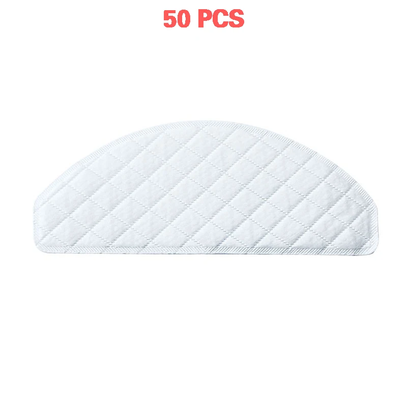 10/30/50 unidades de pano de esfregão descartável para ecovacs ozmo t8 t8aivi t9pro acessórios para robô aspirador de pó