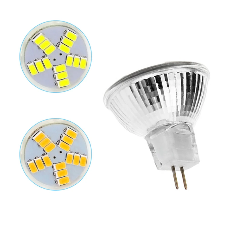 LED Bulb MR11 GU4 3W 5W 7W LED Bulb 2835 SMD 35mm Dimater Spotlight Warm White / Cold White 12V Lamp Replace Halogen Lighting