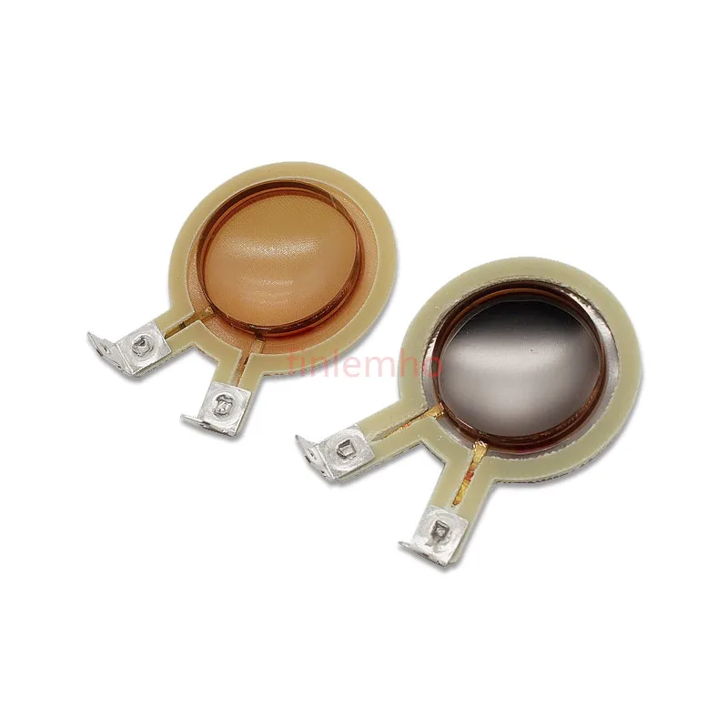 1PC Tweeter Speaker Voice Coil 25.4mm Titanium And Resin Diaphragm Repair Kit For Home Theater Mixer Console Treble Horn Audio