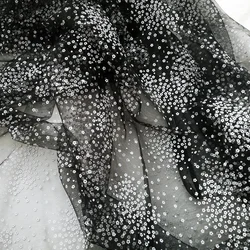 Designer Printed Tulle Mesh Fabric 59 Inch Width for Apparel DIY Sewing Home Decor Transparent Voile Puffy Skirt Cloth