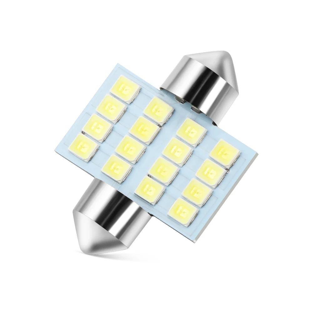 LED 31mm Car Bulb Interior Reading Light License Plate Lamp for Fiat 500 500x ducato tipo panda bravo doblo stilo freemont