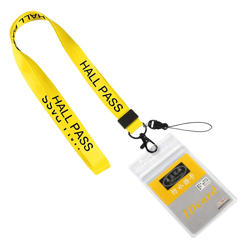 1 Set Pilot Neck Lanyards For Keys Hall Pass Lanyards School Keychain REMOVE BEFORE FLIGHT Lanyard ID Badge Phone ID Card Holder