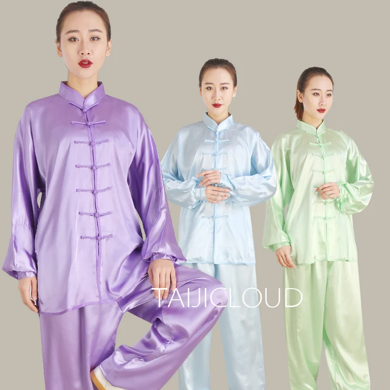 Tai Chi Clothing Martial Arts Performance Team Competition Spring and Autumn Kung Fu Men and Women Practice Chinese Style