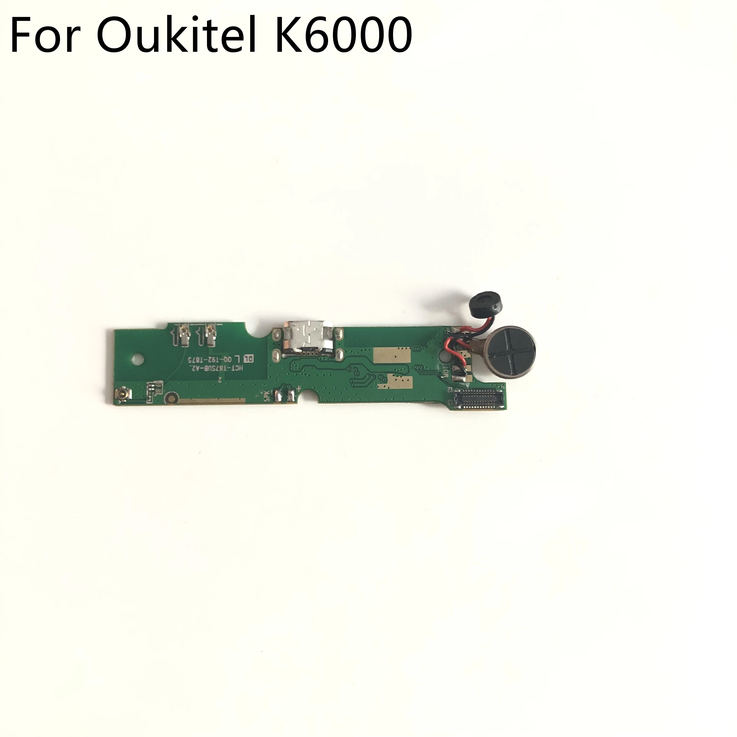 

USB Plug Charge Board + Vibration Motor For Oukitel K6000 MTK6735P Quad Core 5.5"Inch 1280x720 Smartphone