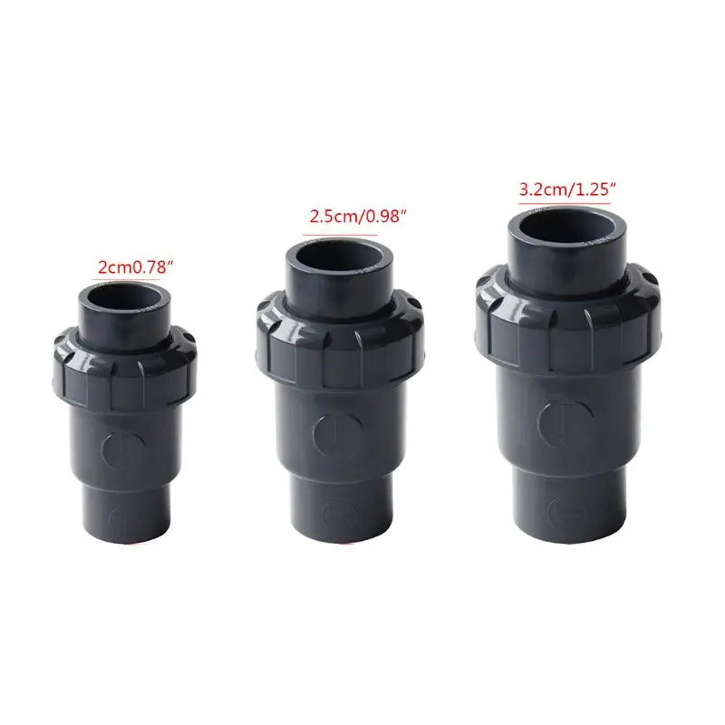 PVC pipe fittings check valve plumbing system fittings 20mm 25mm 32mm E7CB