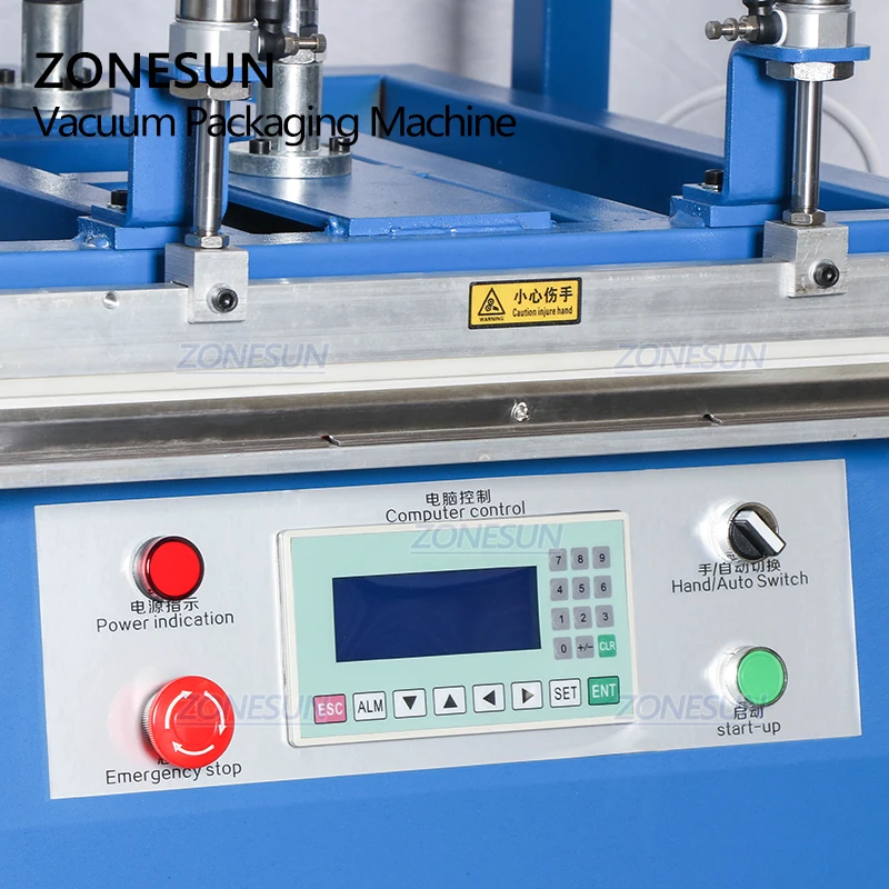 ZONESUN ZS-XD600 Pouch Vacuum Heat Package Sealing Machine Manufacturers Semi Automatic Plastic Bags Packing Machine