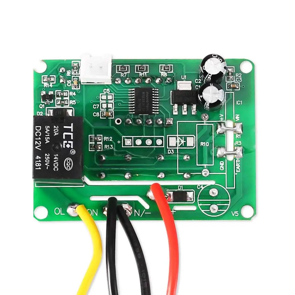 XH-W3001 12V/24V/220V cyfrowy kontroler temperatury LED kontrola za pomocą termostatu przełącznik NTC 10K sonda Mini termostat