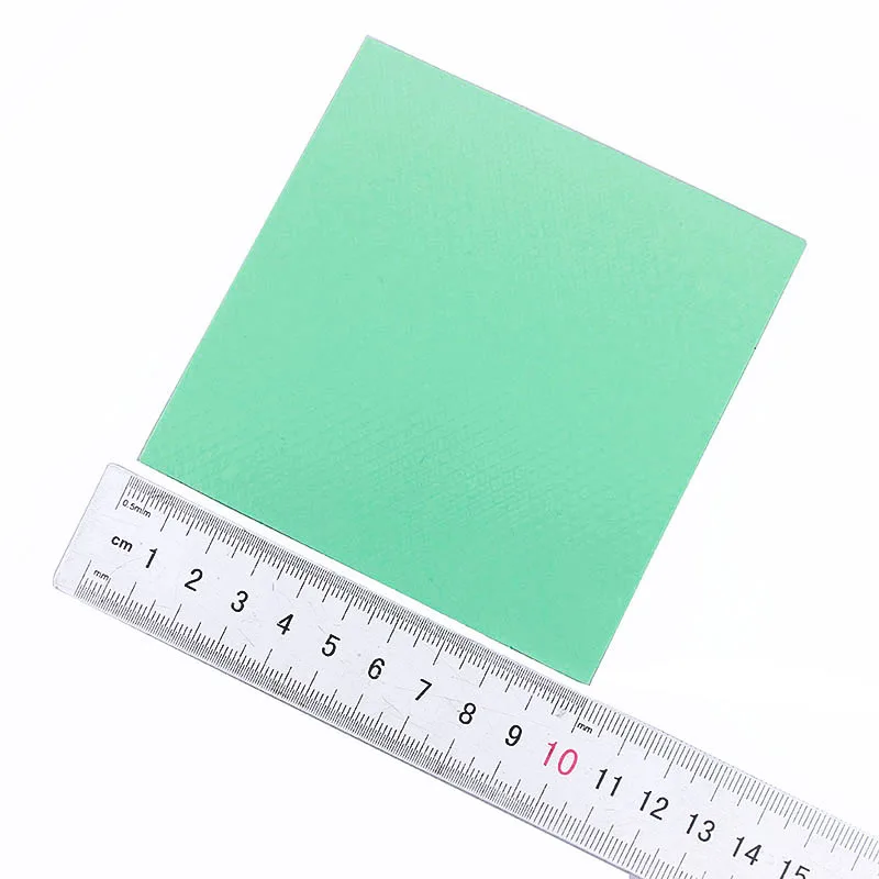 

1pcs Gdstime 100mm x 100mm x 1mm 0.1cm Thickness Green Thermal Conductive Silicone Pad