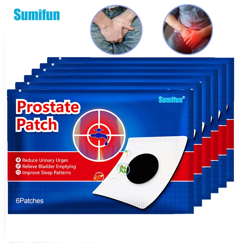 6/18/24/30pcs Sumifun Prostatic Navel Plaster Chinese Herbs Urological Patches Health Man Prostatic Treatment Urologic Patch