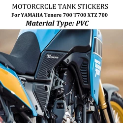 Protetor de combustível e óleo para motocicleta, adesivo antiderrapante de borracha para yamaha tenere 700 t700 xtz 700 2019 2020
