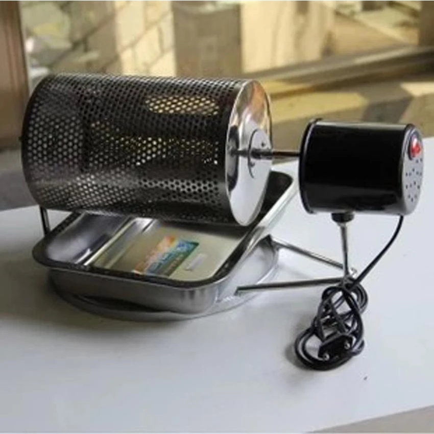 Coffee Roaster Machine tool&BBQ for home use Electric Stainless Steel Glass Window