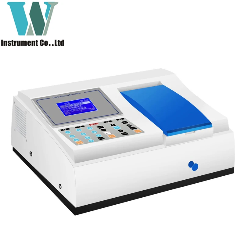 CE ROHS UV1600PC With USB English Software 190-1100nm Spectrometer Tester VIS Ultraviolet Visible UV Spectrophotometer