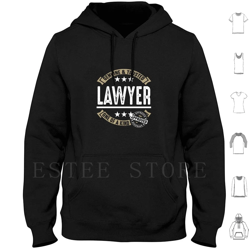 Genuine And Trusted Lawyer Hoodies Long Sleeve Attorney Lawyer Law Legal Law Firm Personal Injury Lawyers Lawyer