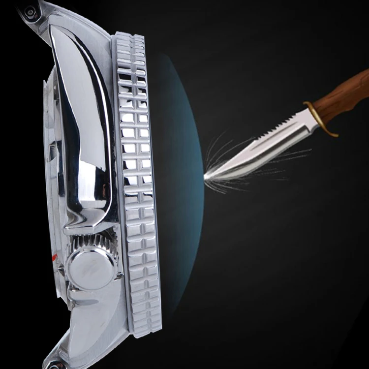 Heimdallr Men Diver Watch 44.8mm Automatic Mechanical Wristwatch 200M Waterproof C3 Luminous NH36A Sapphire Steel Strap