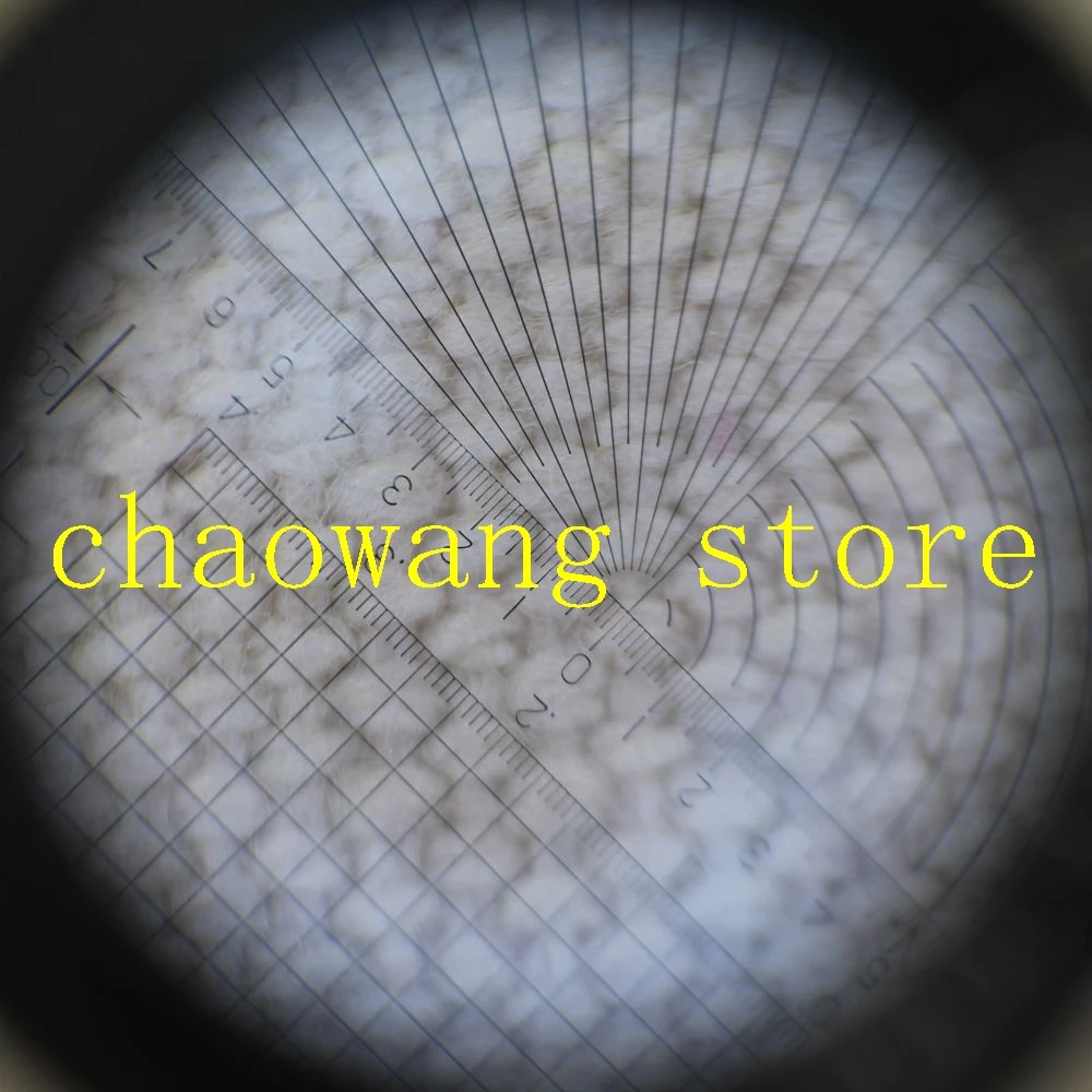 Lupa de joalheria de 10x com led