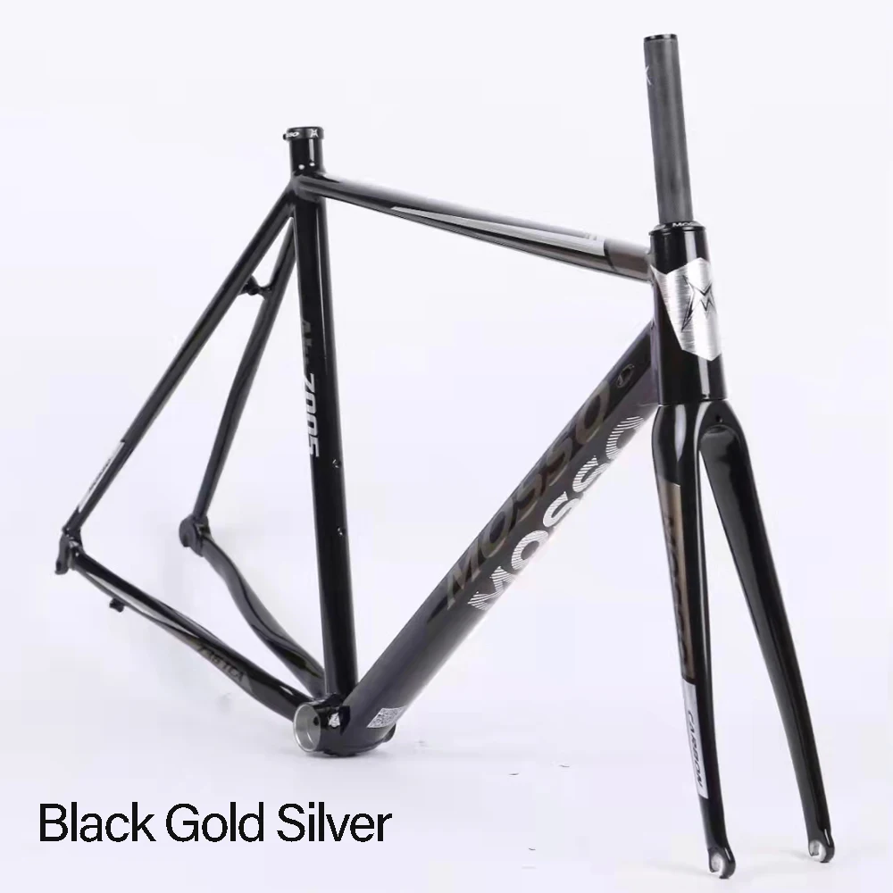 700C MOSSO 736TCA  Road Bike Frame With Full Carbon Front Fork Aluminum Alloy Ultra-light Frameset Bicycle Accessories