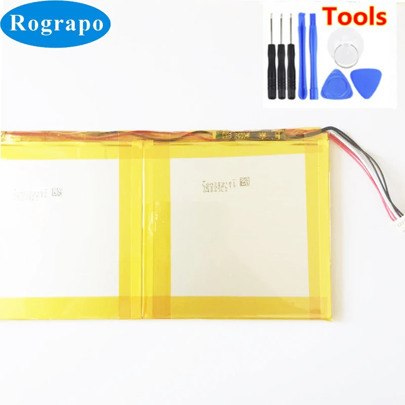 

New 3.7V 8000mAh Replacement Laptop Battery For Irbis NB22 Notebook Tablet PC 5-Wire Plug Accumulator +Tools