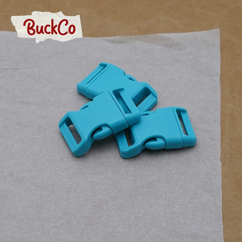 Retail 25mm lake blue release plastic clasp for handmade DIY dog collar belt backpack student bag high qualit acceory BU25P11