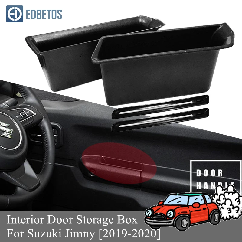 

Door Handle Storage Box Jimny 2019 2020 For Suzuki Jimny Interior Door Handle Storage Barrel Jimny Car Storage Plastic Box