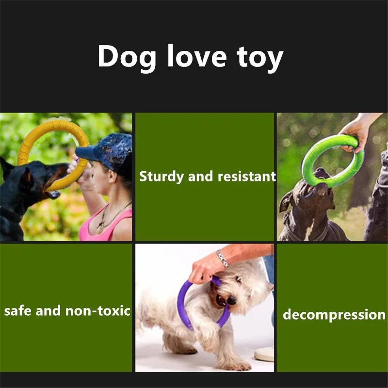 Fashion EVA Pet Chewing Toy Pull Ring Ball Bone Chicken Legs Toy for Cat and Dog Chewing Training Pet Supplies Accessories