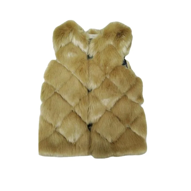 Hot 2022 Nieuwe Winter Fashion Faux Fur Vest Vrouwen Bont Vest Bontjas Vos Jas Vrouwelijke Jas Dames Maat S-Xxxlfree Vervoer