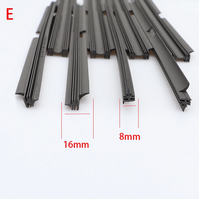 Various Car Wiper Blade Refills Rubber 14 16 17 18 19 20 21 22 23 24 26 28 30 32 Inch Auto Windshield Accessories